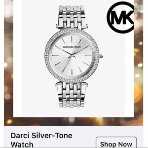 Silver Darci Micheal Kors Watch